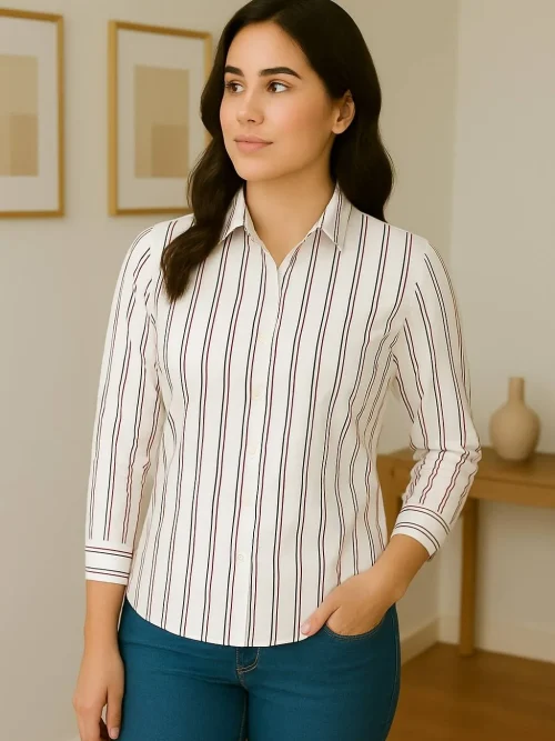 camisas de vestir rallas