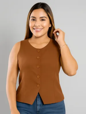 Blusa Siena cafe Heerelys