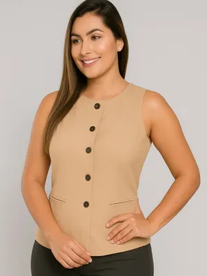 Blusa Victoria beige heerelys