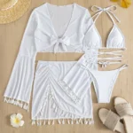Conjunto bikini BohoFeel con cordón halter