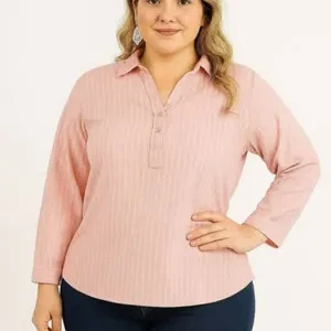 Blusa rayada rosa