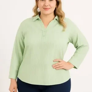 Blusa rayada verde