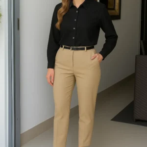 Blusa de Vestir negra