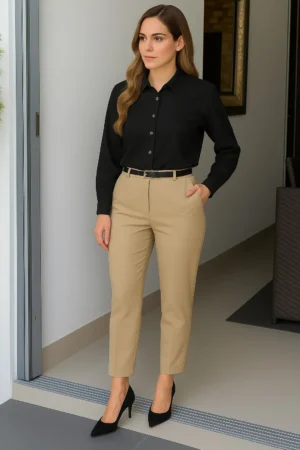 Blusa de Vestir negra