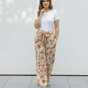 Palazzo Estampados naranja