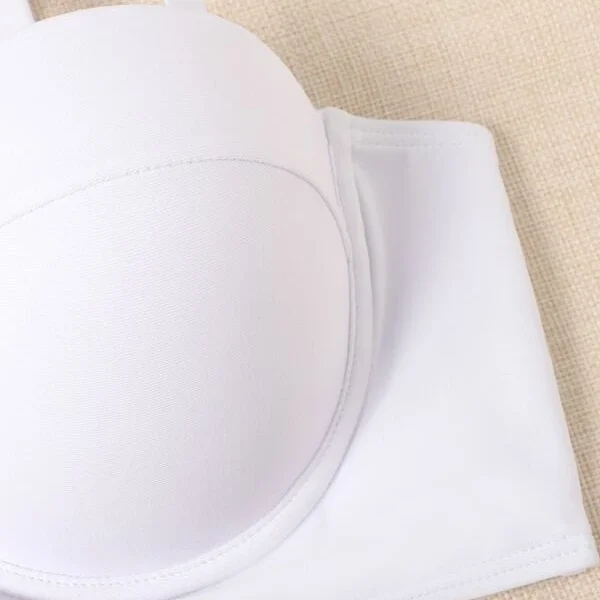 Conjunto de bikini con estampado tropical, sujetador push up, braguita de bikini hipster y traje de baño de 3 piezas tipo kimono