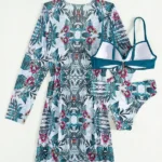 SKU0000100_2.webp Traje de baño 3 piezas con estampado de planta