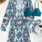 SKU0000100_3.webp Traje de baño 3 piezas con estampado de planta