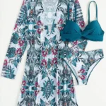 SKU0000100_4.webp Traje de baño 3 piezas con estampado de planta