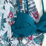 SKU0000100_5.webp Traje de baño 3 piezas con estampado de planta