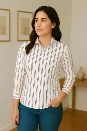 camisas de vestir rallas