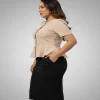 Blusa Duquesa beige p Blusa Duquesa beige