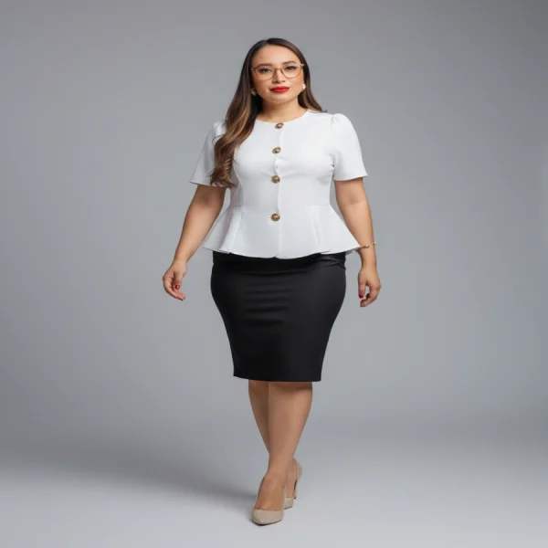 Blusa Duquesa blanca