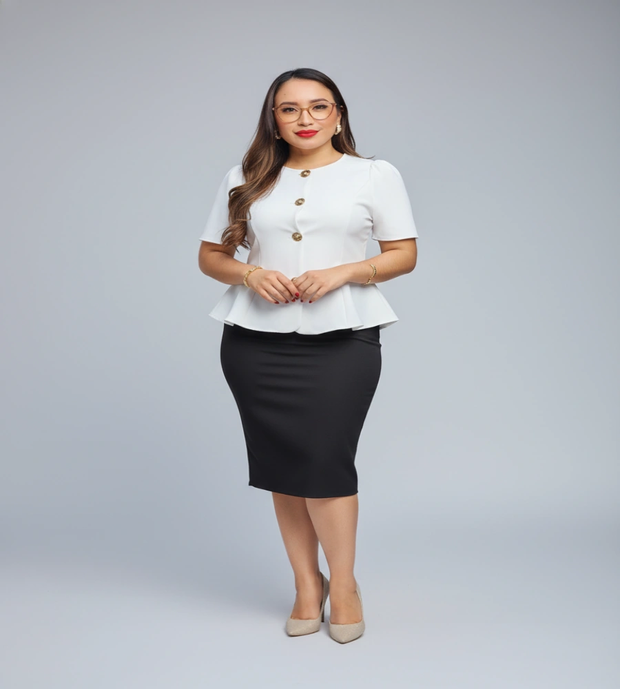 Blusa Duquesa blanca