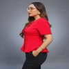 Blusa Duquesa roja p Blusa Duquesa roja
