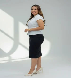 Blusa Elegante Gatsby Blanca