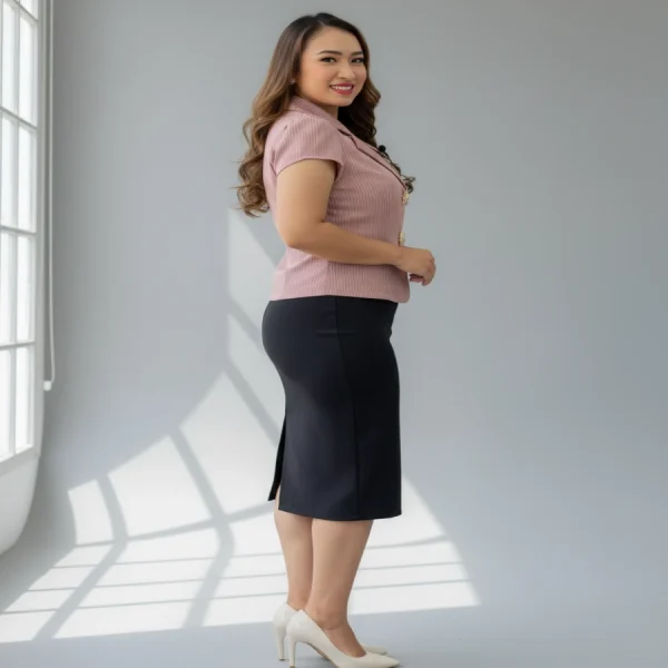 Blusa Elegante Gatsby Rosa