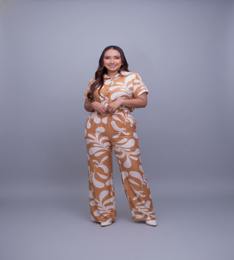 Conjunto Oasis Naranja